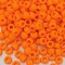 MIIIM 1200PCS 6x9mm Orange Pony Beads Bulk, Kandi Beads for Bracelets Making Kit, Hair Braids Crafts for Jewelry Making (Orange)